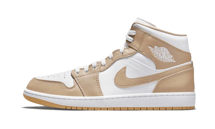 Air Jordan 1 Mid Tan Gum