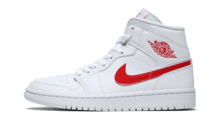 Air Jordan 1 Mid University Red - Image 8