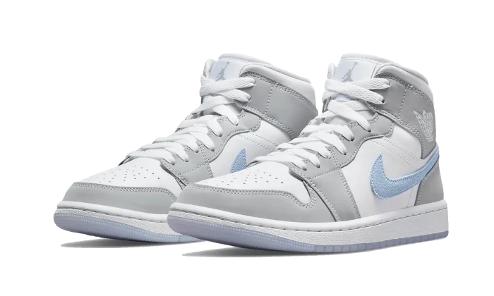 Alternative view of Air Jordan 1 Mid Wolf Grey