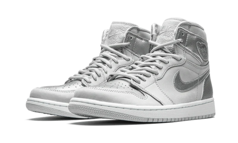 Alternative view of Air Jordan 1 Retro High Co Japan Neutral Grey 2020