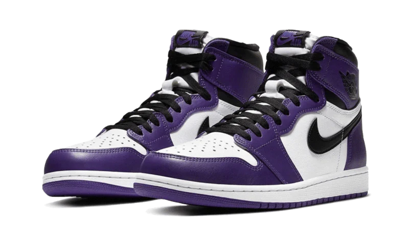Air Jordan 1 Retro High Og Court Purple White - Image 2