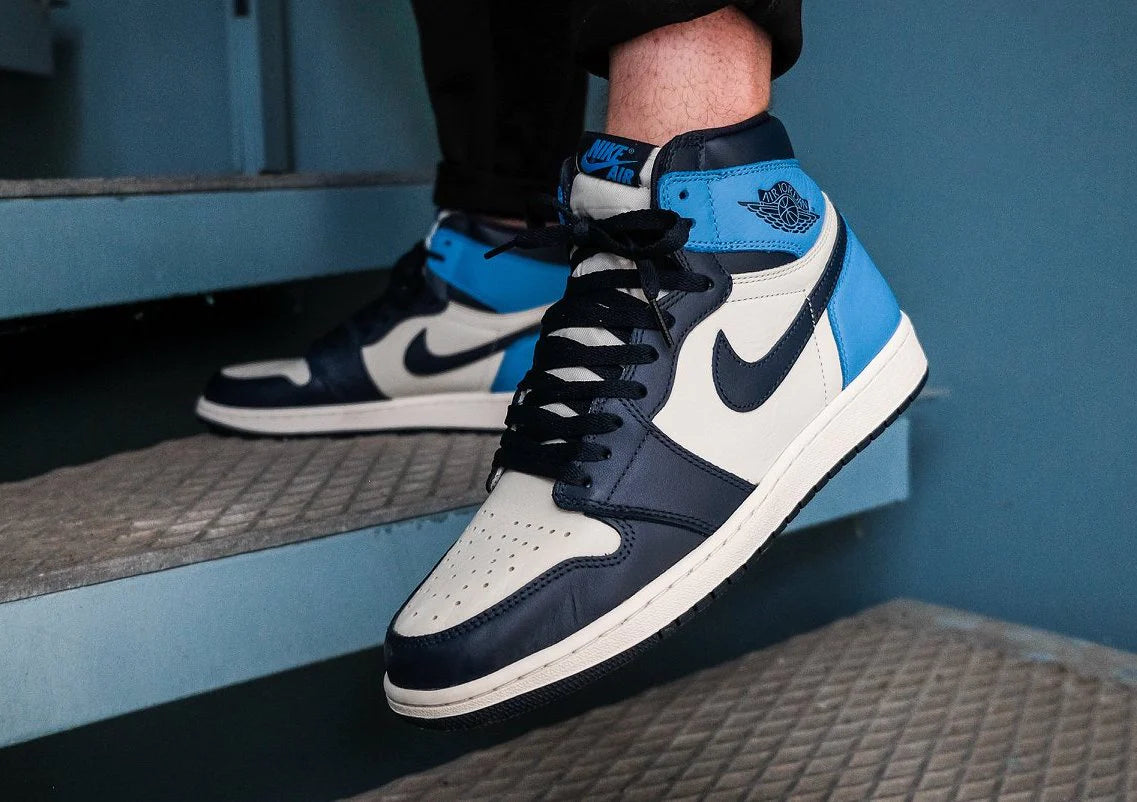 Air Jordan 1 Retro High Og Obsidian Unc 2019 - Image 5