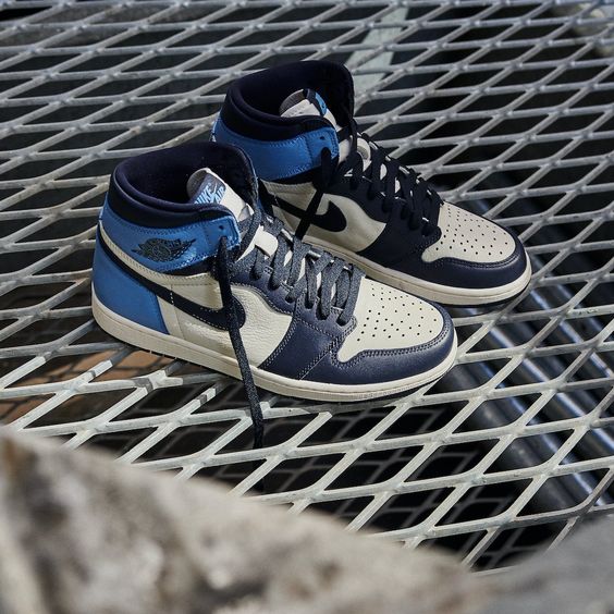 Air Jordan 1 Retro High Og Obsidian Unc 2019 - Image 6
