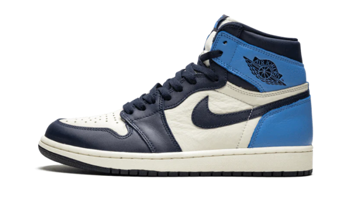 Air Jordan 1 Retro High Og Obsidian Unc 2019 - Image 7