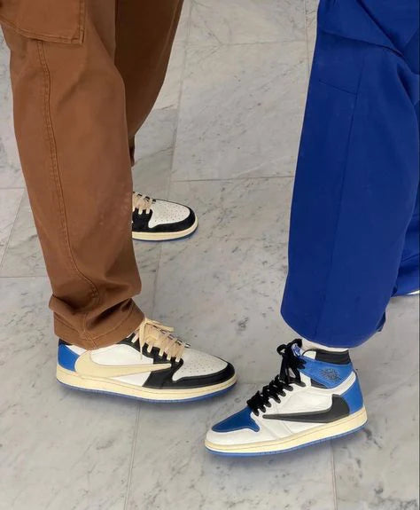 Air Jordan 1 Retro High Og Sp Travis Scott Fragment Military Blue - Image 5