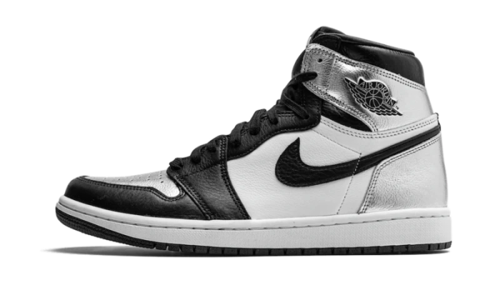 Air Jordan 1 Retro High Silver Toe - Image 7