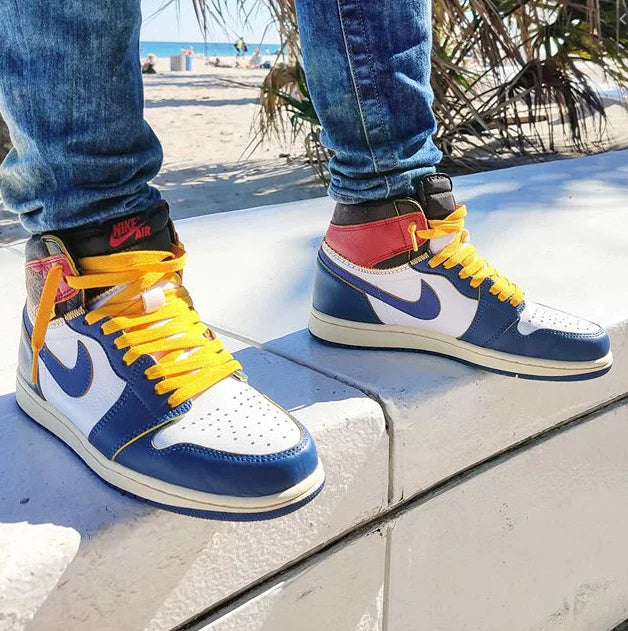 Air Jordan 1 Retro High Union Los Angeles Blue Toe - Image 5