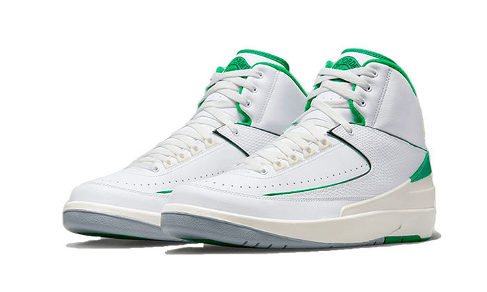 Alternative view of Air Jordan 2 Retro Lucky Green