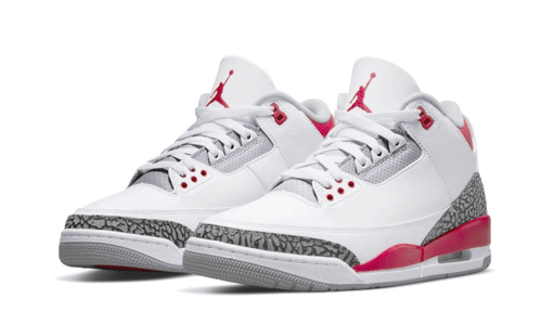 Alternative view of Air Jordan 3 Og Fire Red
