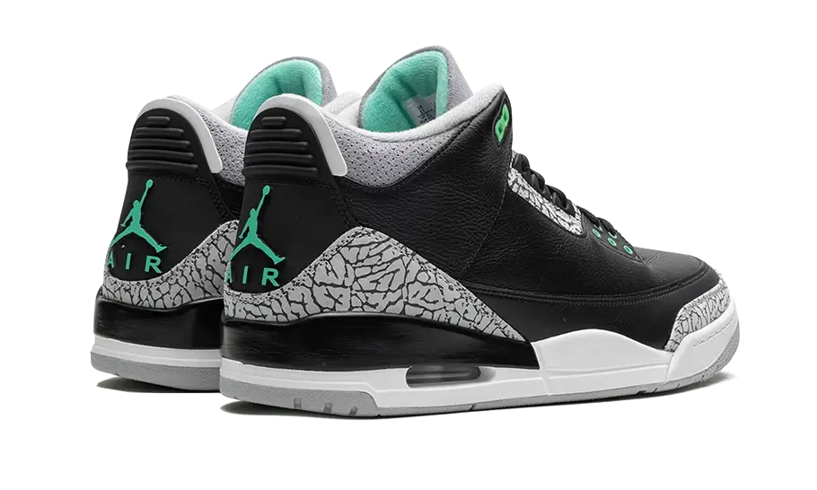 Air Jordan 3 Retro Green Glow - Image 3