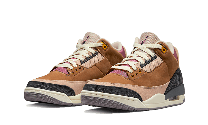 Alternative view of Air Jordan 3 Retro Winterized Archeo Brown