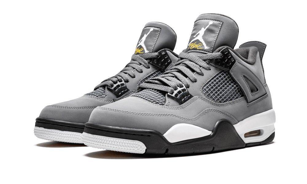 Alternative view of Air Jordan 4 Cool Gray