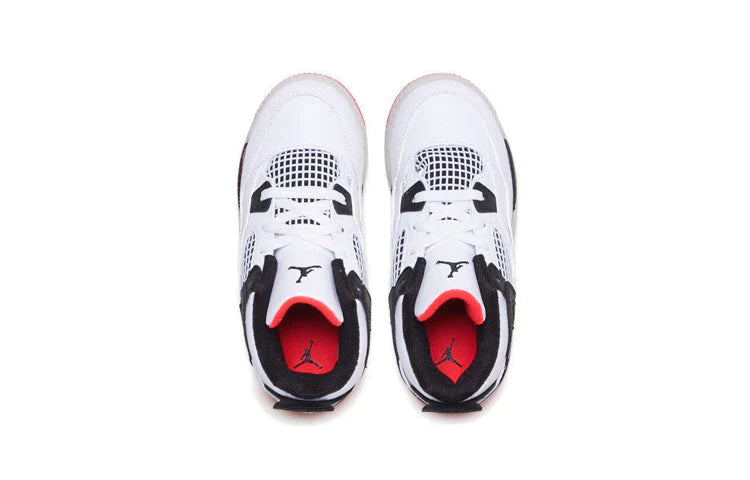 Alternative view of Air Jordan 4 Kids Bq7670 116