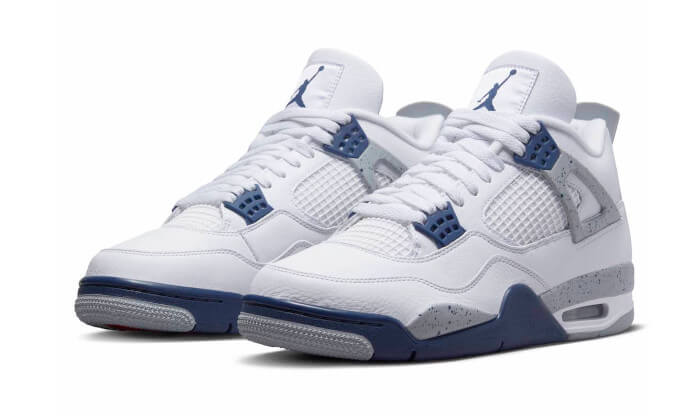 Alternative view of Air Jordan 4 Midnight Navy