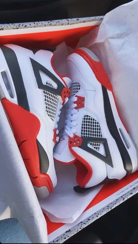 Air Jordan 4 Retro Fire Red 2020 - Image 5