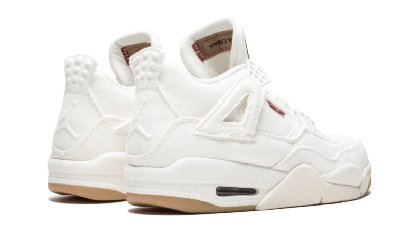 Air Jordan 4 Retro Levis White - Image 3