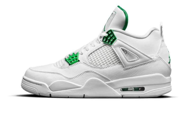 Air Jordan 4 Retro Metallic Green