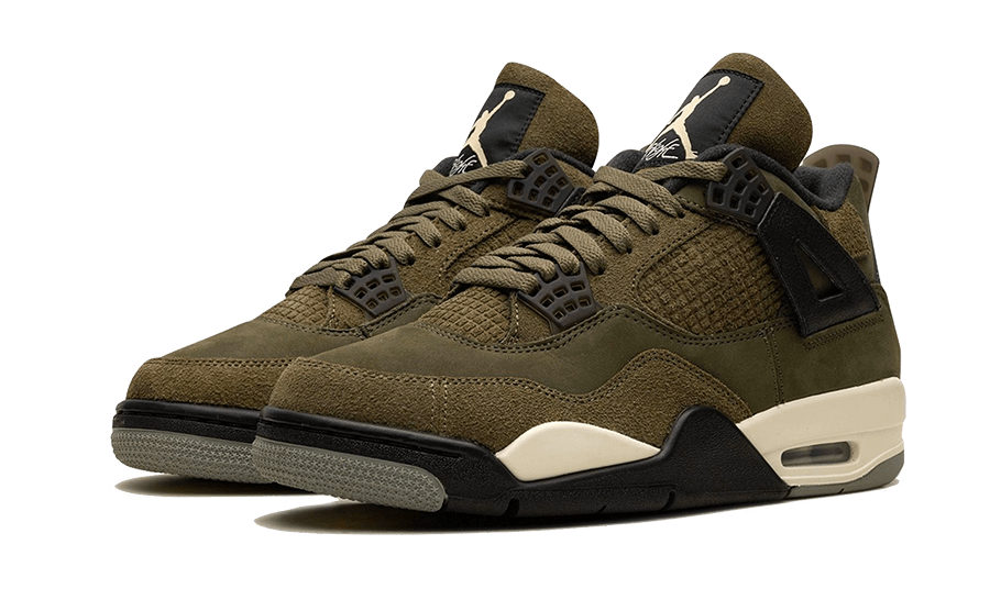 Alternative view of Air Jordan 4 Retro Se Craft Medium Olive