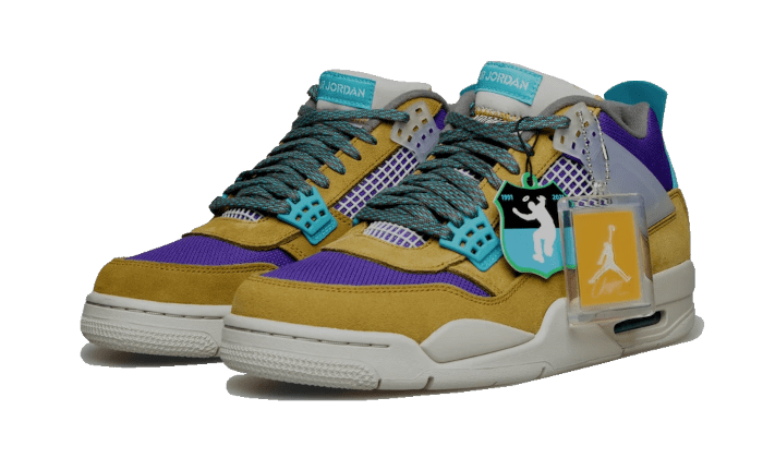 Alternative view of Air Jordan 4 Retro Union Desert Moss