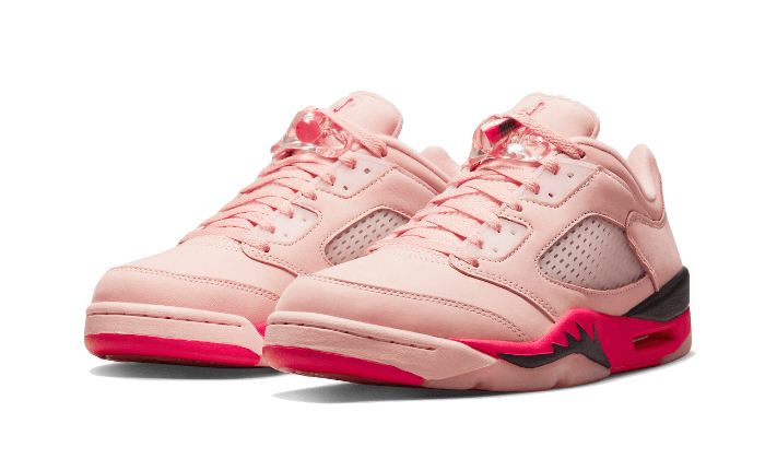 Alternative view of Air Jordan 5 Low Arctic Pink