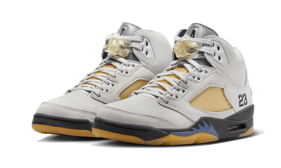 Alternative view of Air Jordan 5 Retro A Ma Maniere Diffused Blue