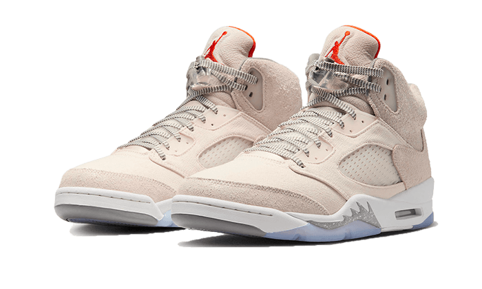 Alternative view of Air Jordan 5 Retro Se Craft Light Orewood Brown