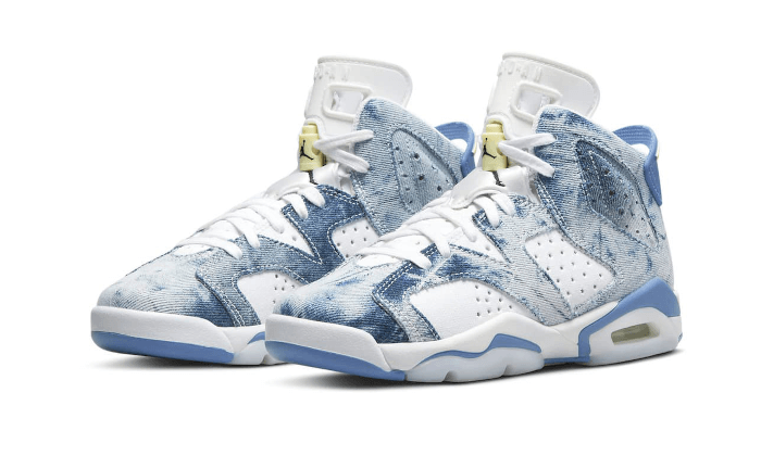 Alternative view of Air Jordan 6 Retro Washed Denim 2022