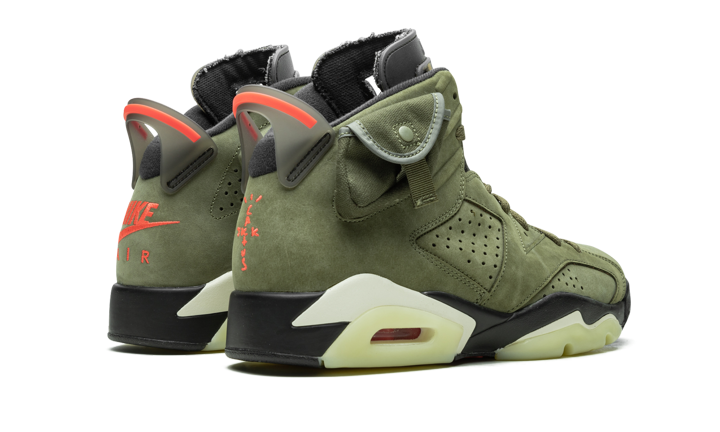 Air Jordan 6 Travis Scott Medium Olive - Image 3
