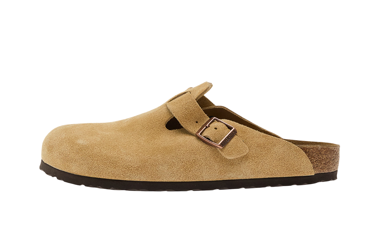 Birkenstock Boston Suede Leather Brown
