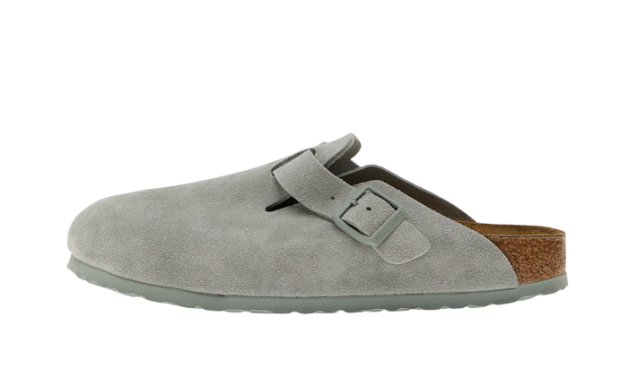 Birkenstock Boston Suede Leather Green - Image 7