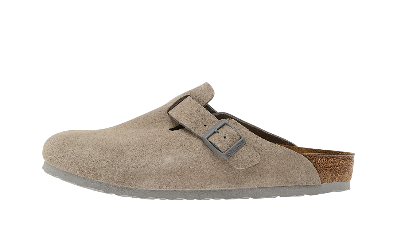 Birkenstock Boston Suede Leather Grey