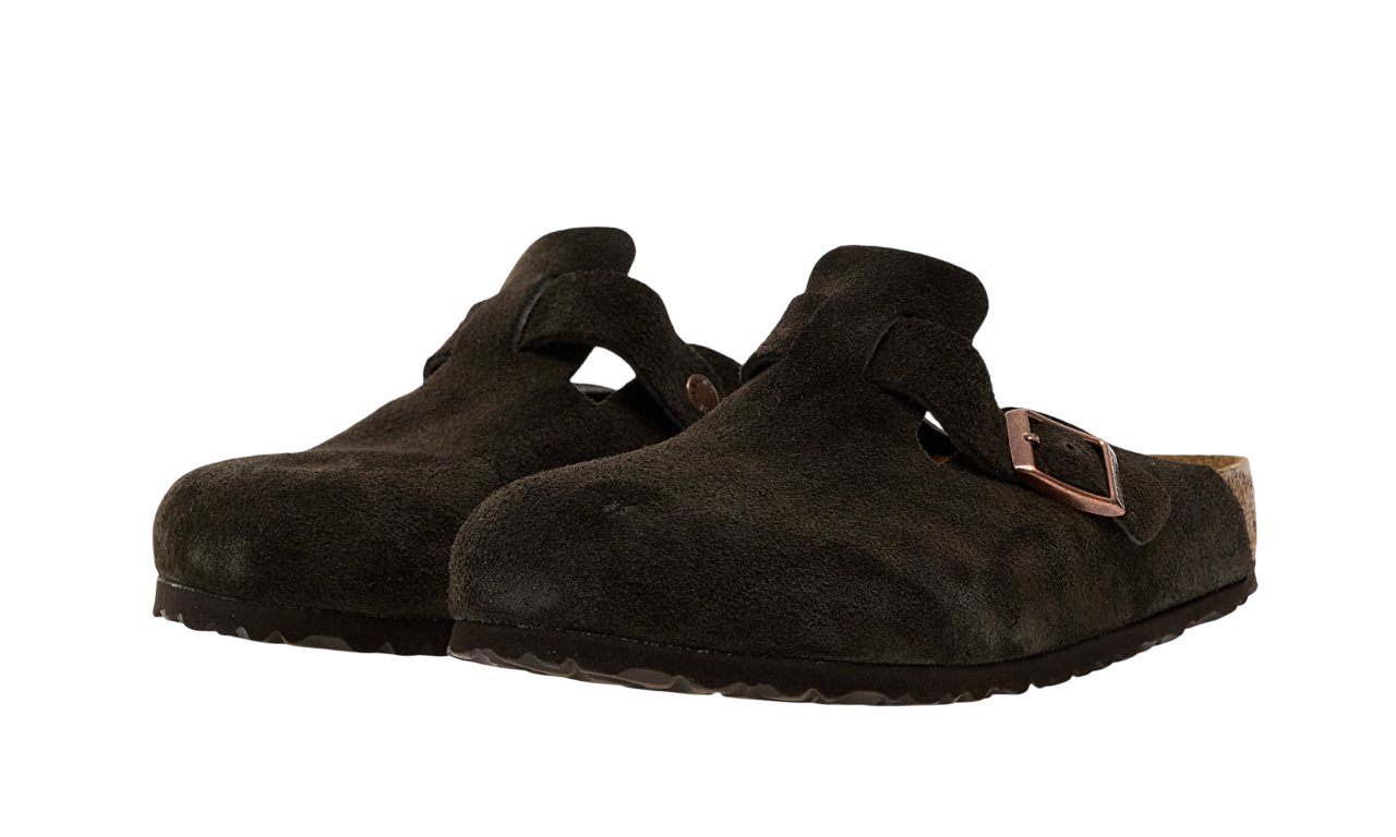Birkenstock Boston Suede Leather Mocha - Image 5