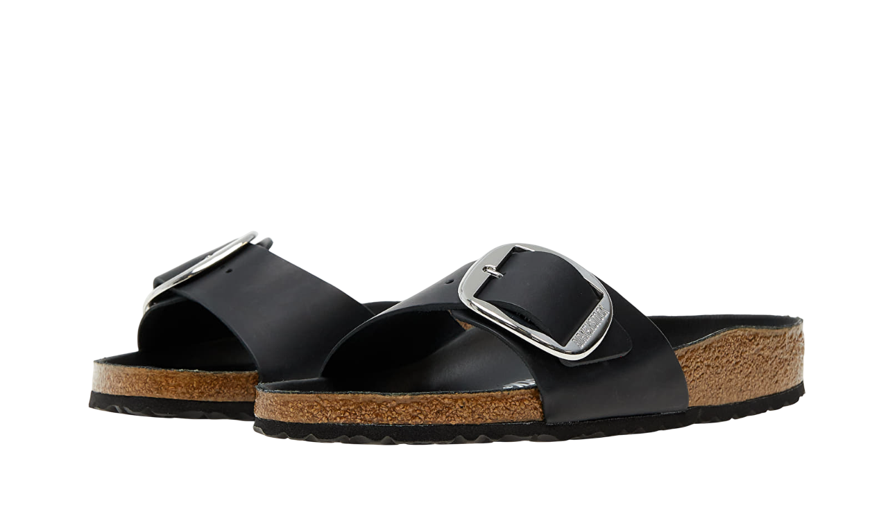 Birkenstock Madrid Big Buckle Black - Image 5