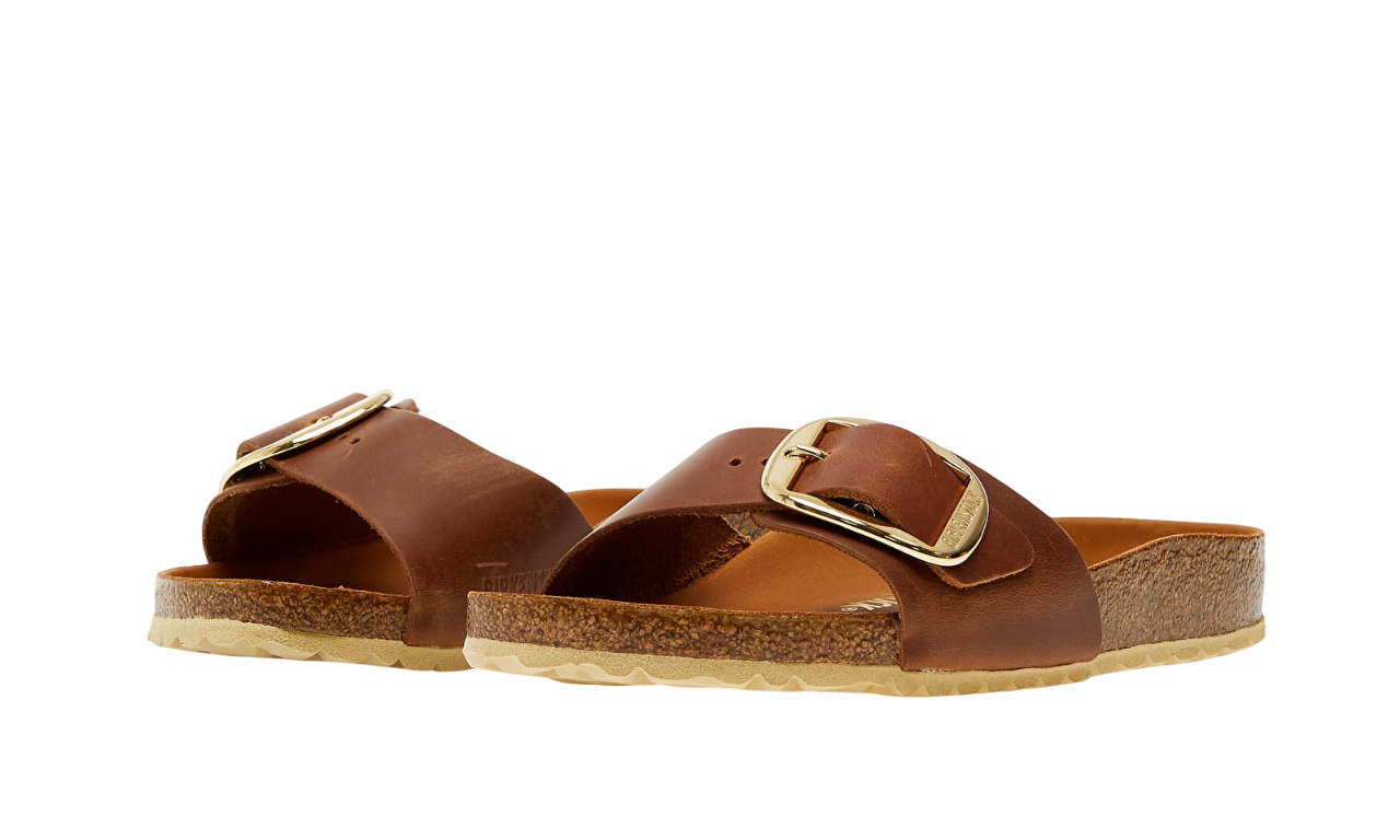 Birkenstock Madrid Big Buckle Leoi Brown - Image 5
