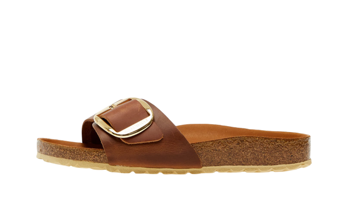 Birkenstock Madrid Big Buckle Leoi Brown - Image 7