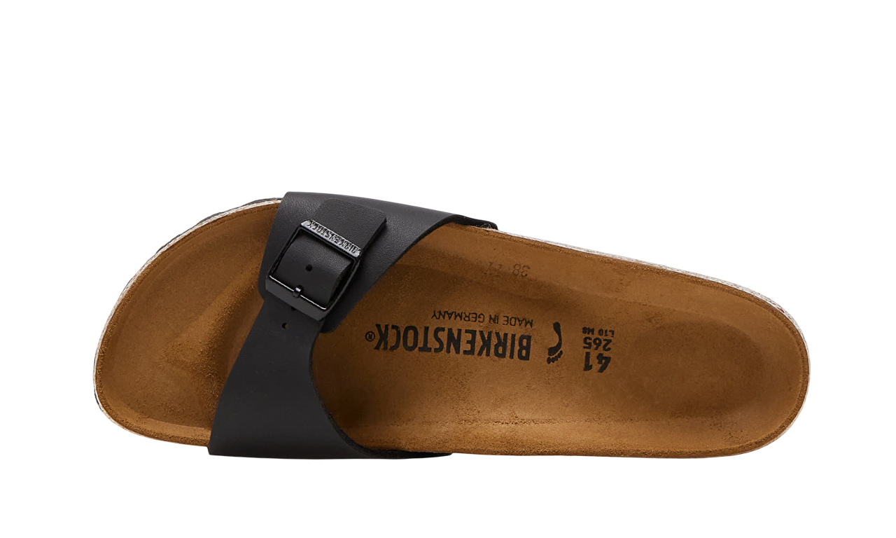 Birkenstock Madrid Birko-Floor Soft Black - Image 3