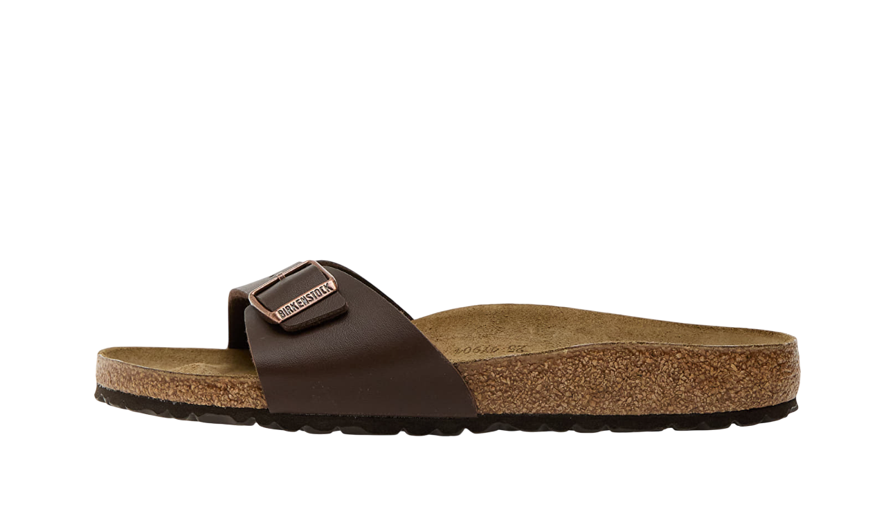 Birkenstock Madrid Birko-Flor Dark Brown