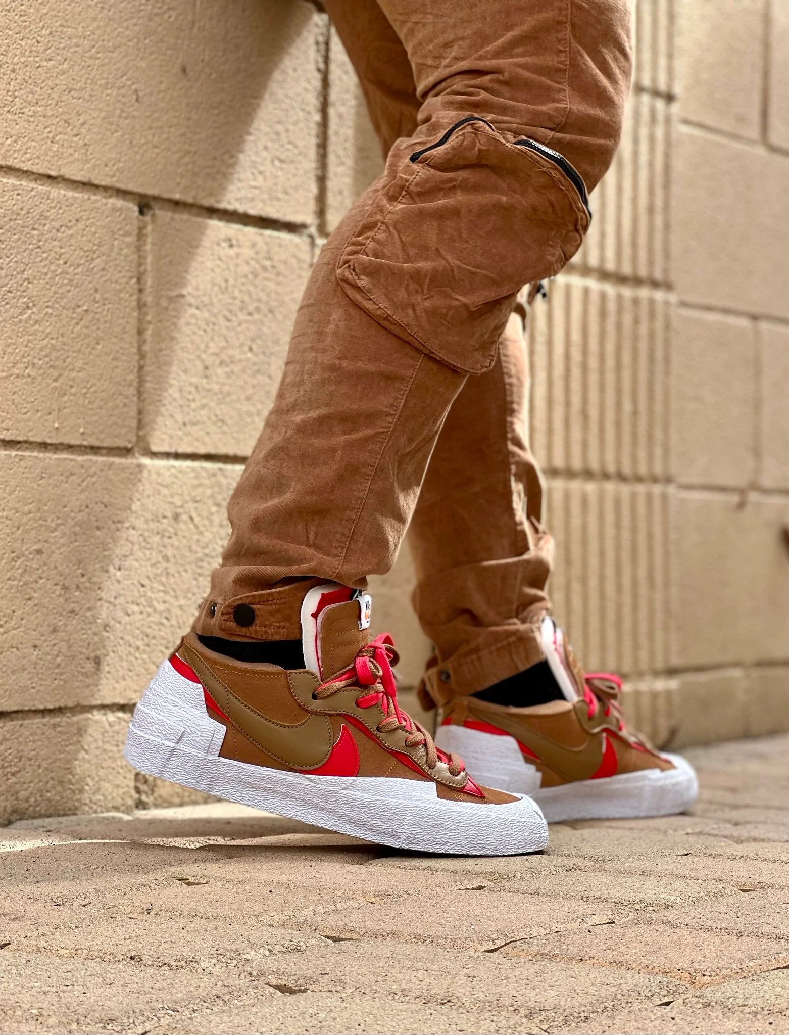 Blazer Low Sacai British Tan - Image 4