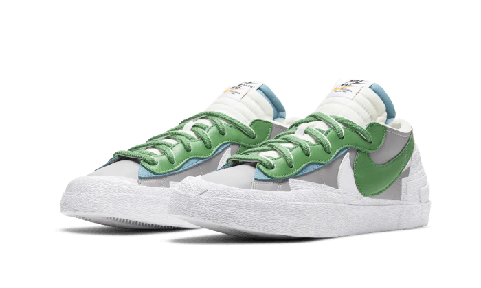 Alternative view of Blazer Low Sacai Medium Grey Classic Green
