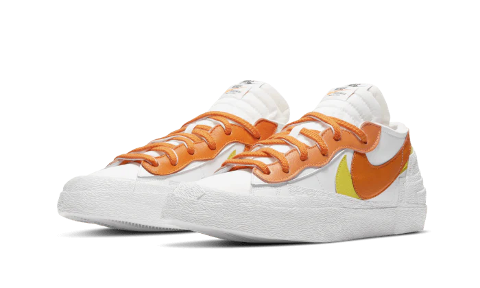Alternative view of Blazer Low Sacai White Magma Orange