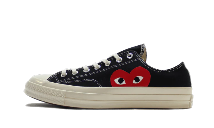 Chuck Taylor All Star 70S Ox Comme Des Garcons Play Black