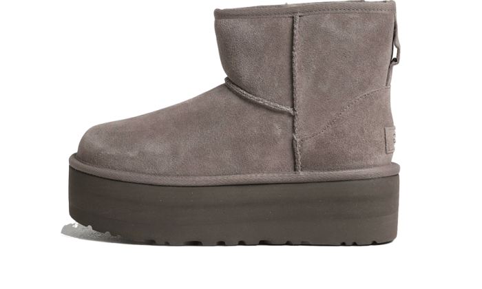 Classic Mini Platform Boot Smoke Plum - Image 4