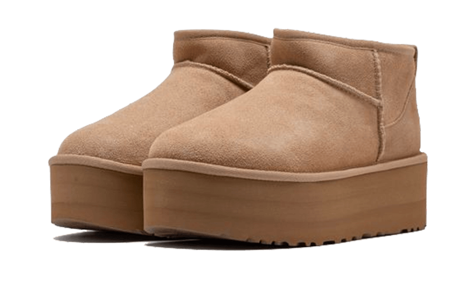 Alternative view of Classic Ultra Mini Platform Boot Sand