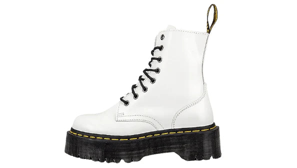 Dr Martens Jadon Platform White Black