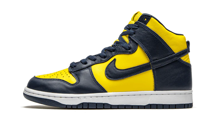 Dunk High Maize Blue Michigan