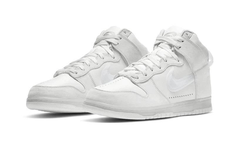 Alternative view of Dunk High Slam Jam White Pure Platinum
