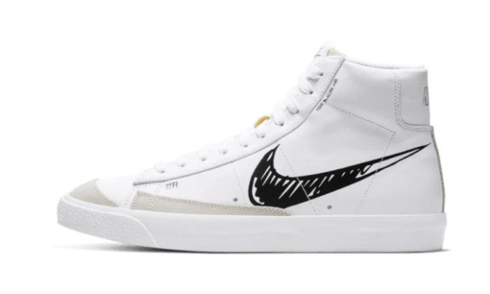Mid Sketch Black Swoosh Blazer - Image 5