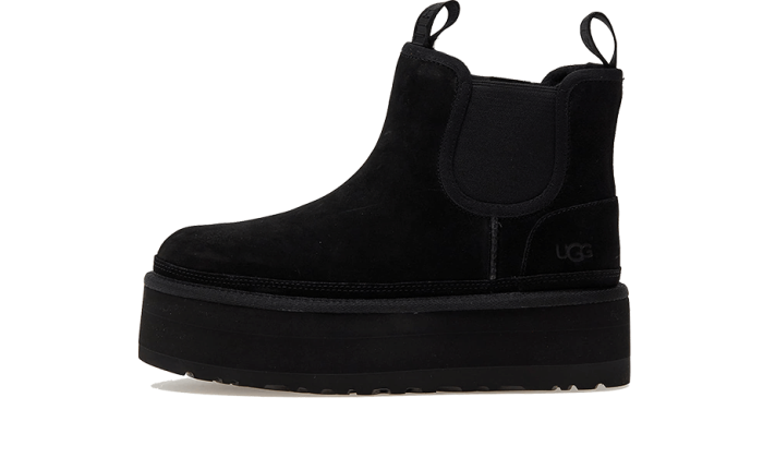 Neumel Platform Chelsea Boot Black - Image 4