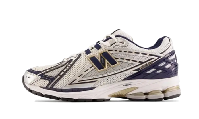 New Balance 1906R White Navy Gold - Image 3