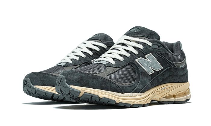 Alternative view of New Balance 2002R Black Dark Grey